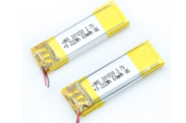 Ultra Thin Lithium Polymer Battery Pack Smallest 3.7V Lipo Battery For Gps